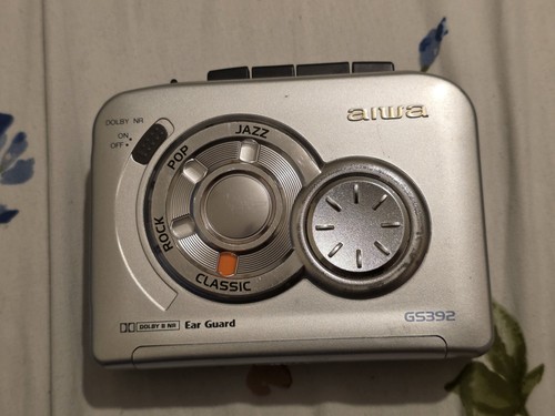 Aiwa gs392 walkman personal - walkman,