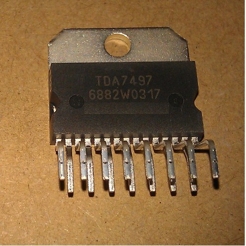 Tda7497 integrated circuit - integrated,