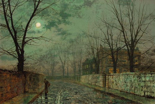 John atkinson grimshaw - john, canvas