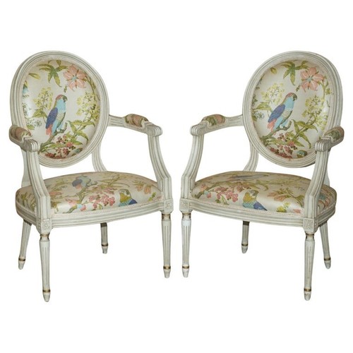 Pair vintage french louis - of,