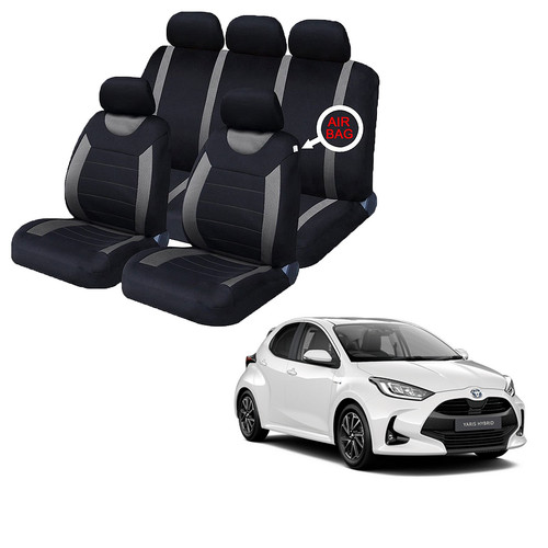 For toyota yaris black - &, grey