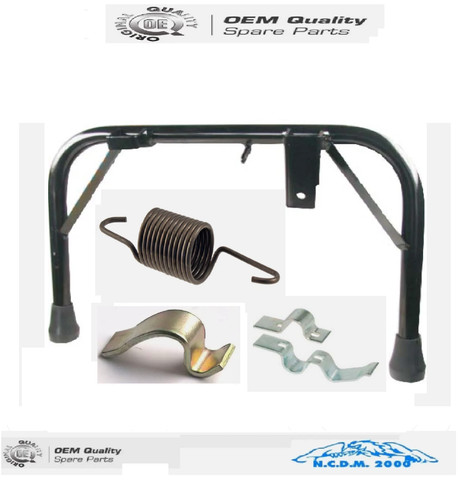 Reinforced central black stand - black,