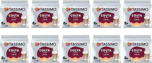 Tassimo costa latte coffee - costa,