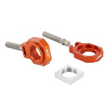 KTM REAR AXLE BLOCKS CHAIN ADJUSTER BOLTS SX SXF XC XCF 125 250 350 2013 - 2022