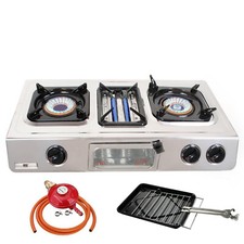Portable Gas Stove 3 Burner