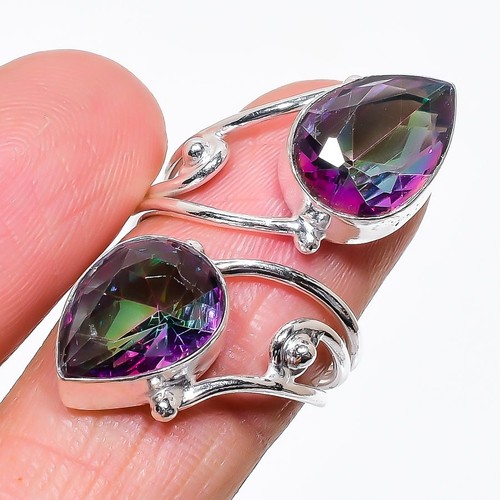 Mystic topaz gemstone handmade - topaz,
