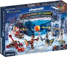 PLAYMOBIL NOVELMORE - BATTLE IN THE SNOW ADVENT CALENDAR 127PC 71346  NEW  4+