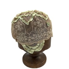 Vintage 1920s Boudoir Cap