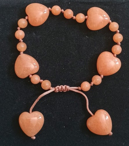 Lola rose salmon quartz tumble - rose,