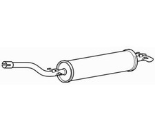 Quality Rear Exhaust Silencer