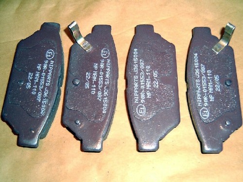 Rear brake pads mitsubishi - brake, pads,