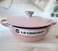 Le Creuset Marmite 18cm 7 in 1.5 Qt Sugar Pink Soup Pot Enamel Cast Iron w/Box