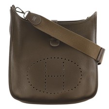 HERMES Evelyne3 GM Shoulder Bag Evelyn Etope Taurillon Clemence Women