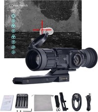 GTGUARD Thermal Rifle Scope 384x288 50Hz Thermal Imaging Scopes 35mm For Hunting