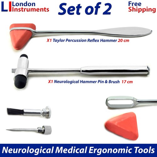 Neurological reflex hammer red - reflex,