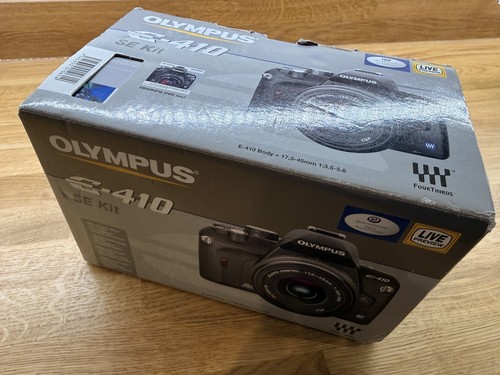 Boxed olympus 410 10mp dslr - boxed,