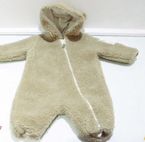 Moncler teddy snowsuit - moncler,