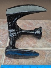 Vintage Black Cast Iron Shoe