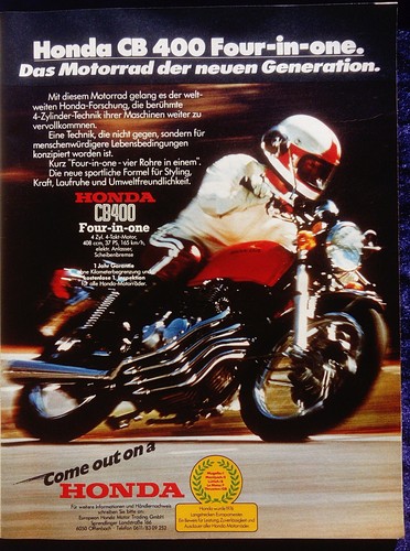 Honda 400 four - honda, original