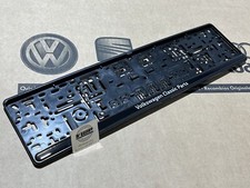 Volkswagen Classic Parts Show Number License Plate Holder Surround Gel Bar New
