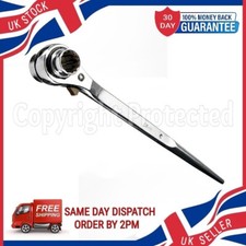 SCAFFOLDING RATCHET PODGER SPANNER 19MM & 21MM SCAFFOLD RATCHET PODGER WRENCH