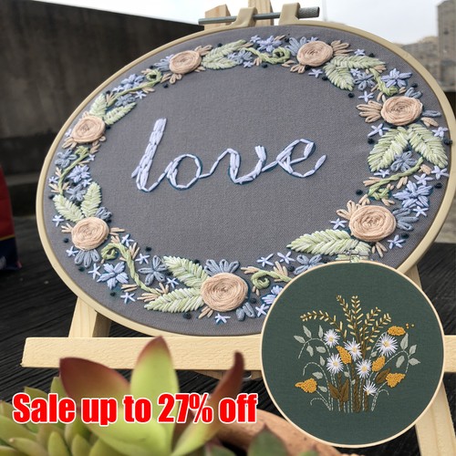 Embroidery cross stitch kit - embroidery,