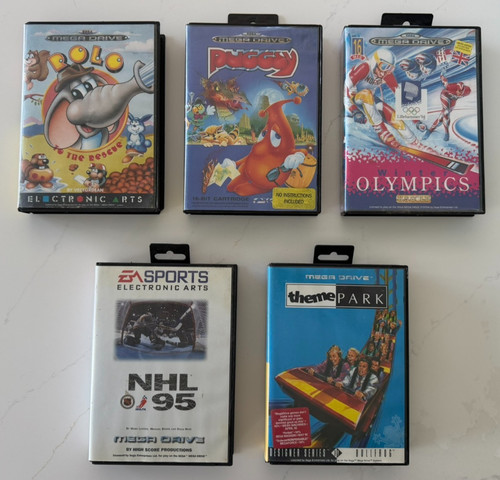 Sega mega drive games job - mega,