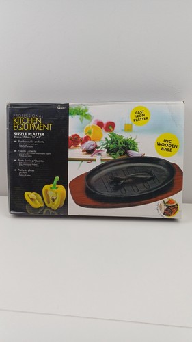Sizzle platter cast iron - sizzle,