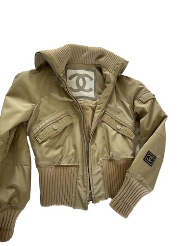 Chanel bomber jacket authentic - jacket,