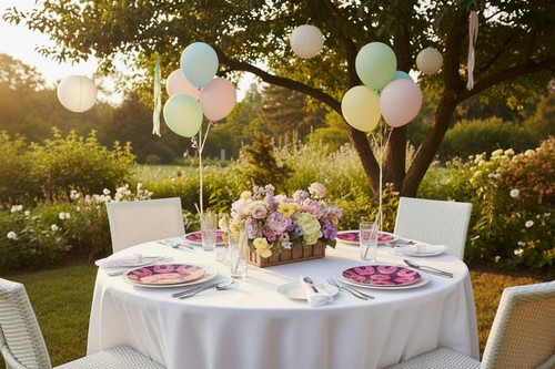 Donut party plates set of - party, —