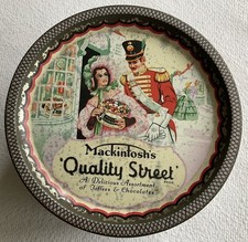 Collectable Vintage Mackintosh’s “Quality Street” 1lb Tin