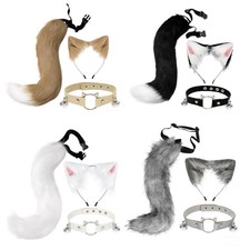 Cat Fox Ears and Tail Set Ear