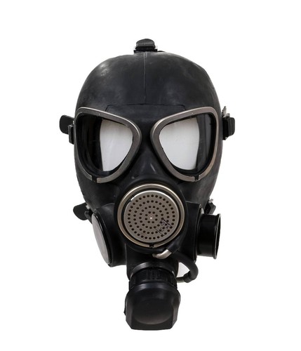 Soviet black rubber - gas, mask
