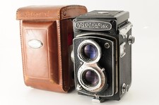 Yashicaflex Model C TLR 6×6 Camera 80mm F3.5 [NEAR MINT w/ Case] From JAPAN...