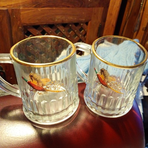 Pheasant tankard half pint - half,