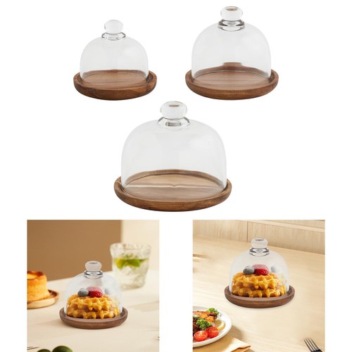 Cake stand with - stand, dome