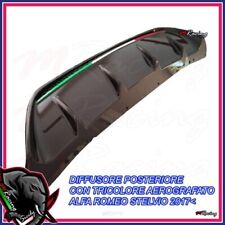 DIFFUSORE ORIGINALE DAM ESTRATTORE STELVIO VELOCE NERO + TRICOLORE AEROGRAFATO