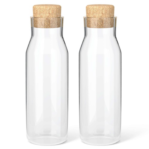Heftman glass carafe bottles - heftman, 2