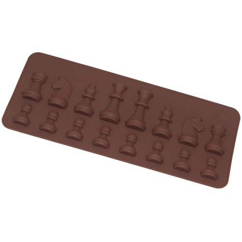 Silicone chess chocolate - silicone,