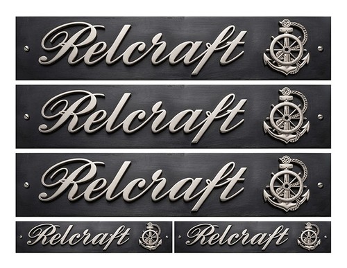Relcraft marine boat decals - marine,