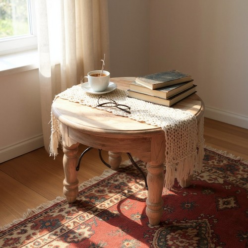 Coffee table solid - coffee,