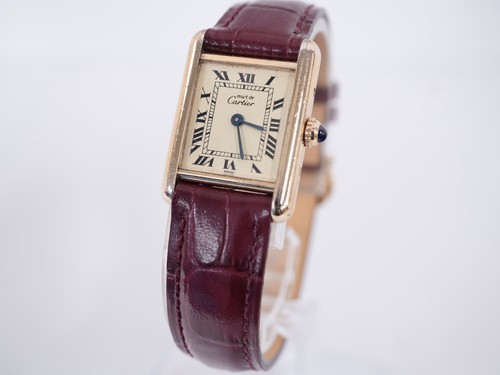 Cartier must tank - cartier, vermeil
