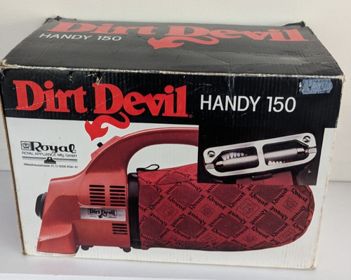 Vintage dirt devil - dirt, handy