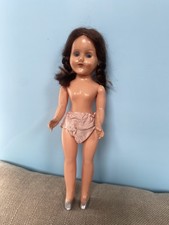 1950’s Brunette Roddy Vintage Hard Plastic Teenage Doll - 10.5 Inch
