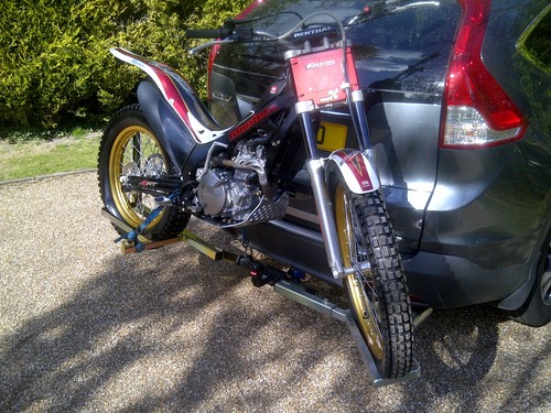 Trials motocross motorbike - trials,