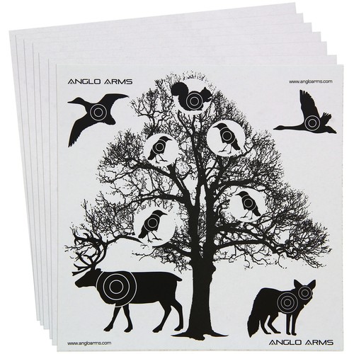 Paper shooting targets 14x14cm - shooting,