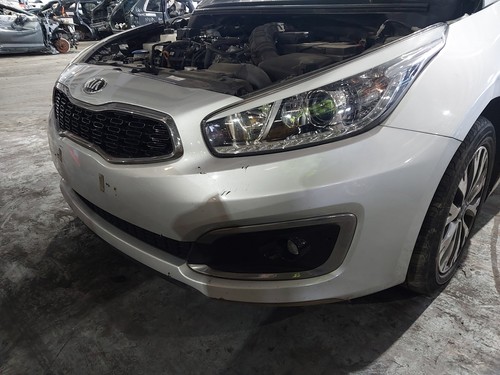 Front bumper silver kia ceed - bumper,