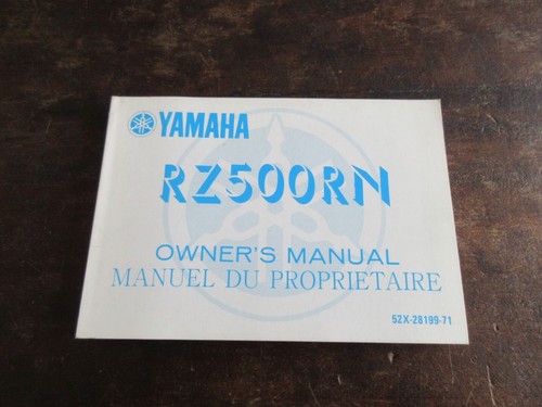 Yamaha rz500rn 1984 oem - 1984,