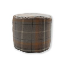 Beanbag ottoman pouf footstool Round Faux Wool Foot stool Bean bag Chair