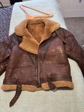 Leather bomber jacket 1943